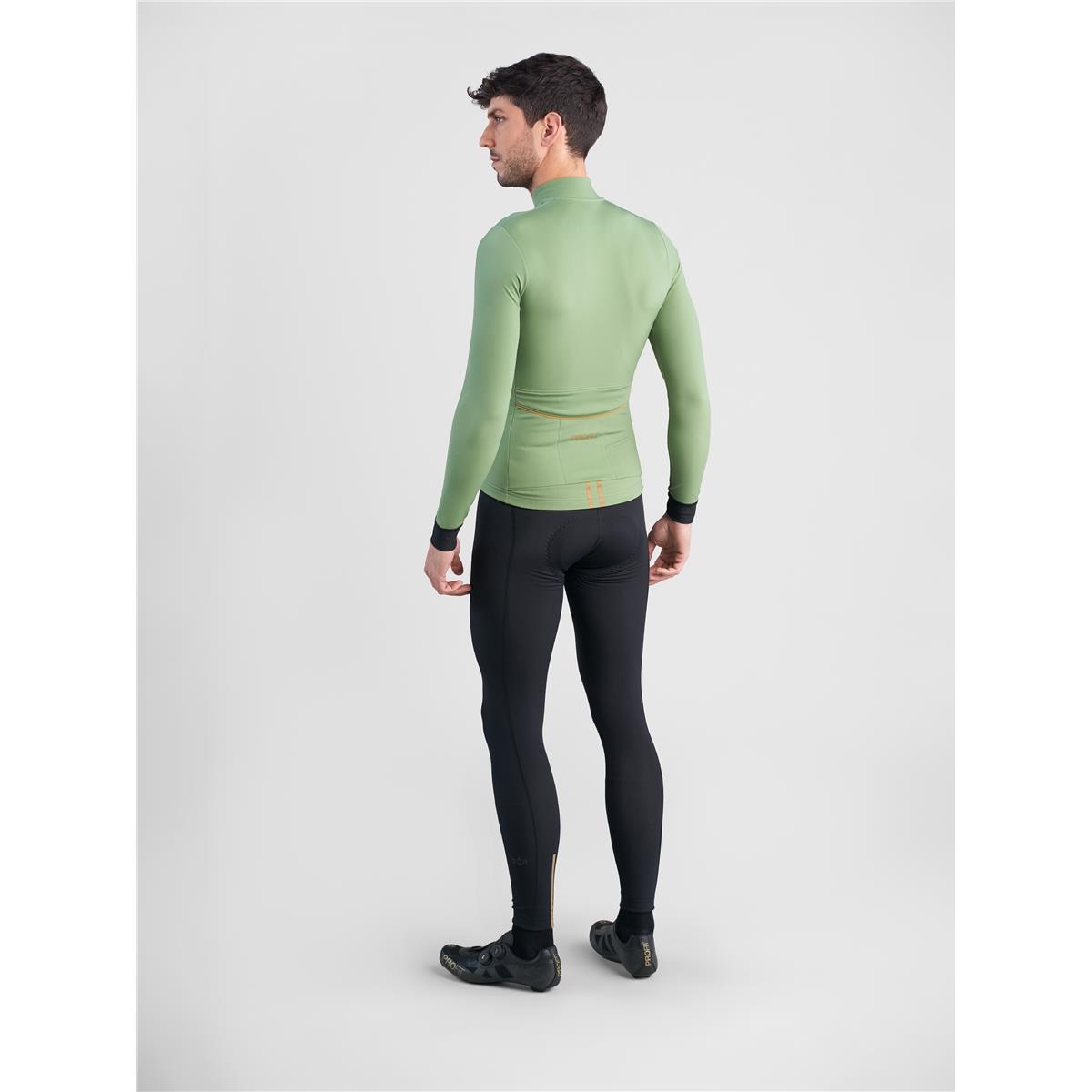 Imagen 2 de Maillot de ciclismo unisex Profit Cold and Rain Spiuk - Verde militar Verde militar