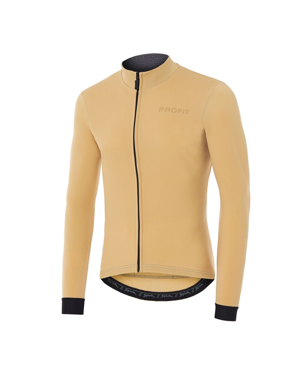 Spiuk Maillot de ciclismo unisex Profit Cold and Rain Crema