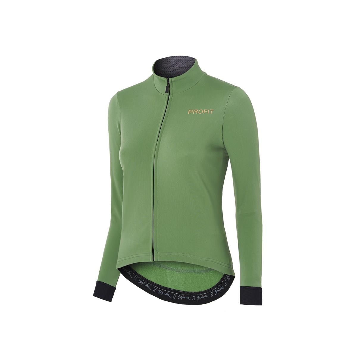Maillot de ciclismo mujer Profit Cold & Rain Spiuk - Verde Verde-1
