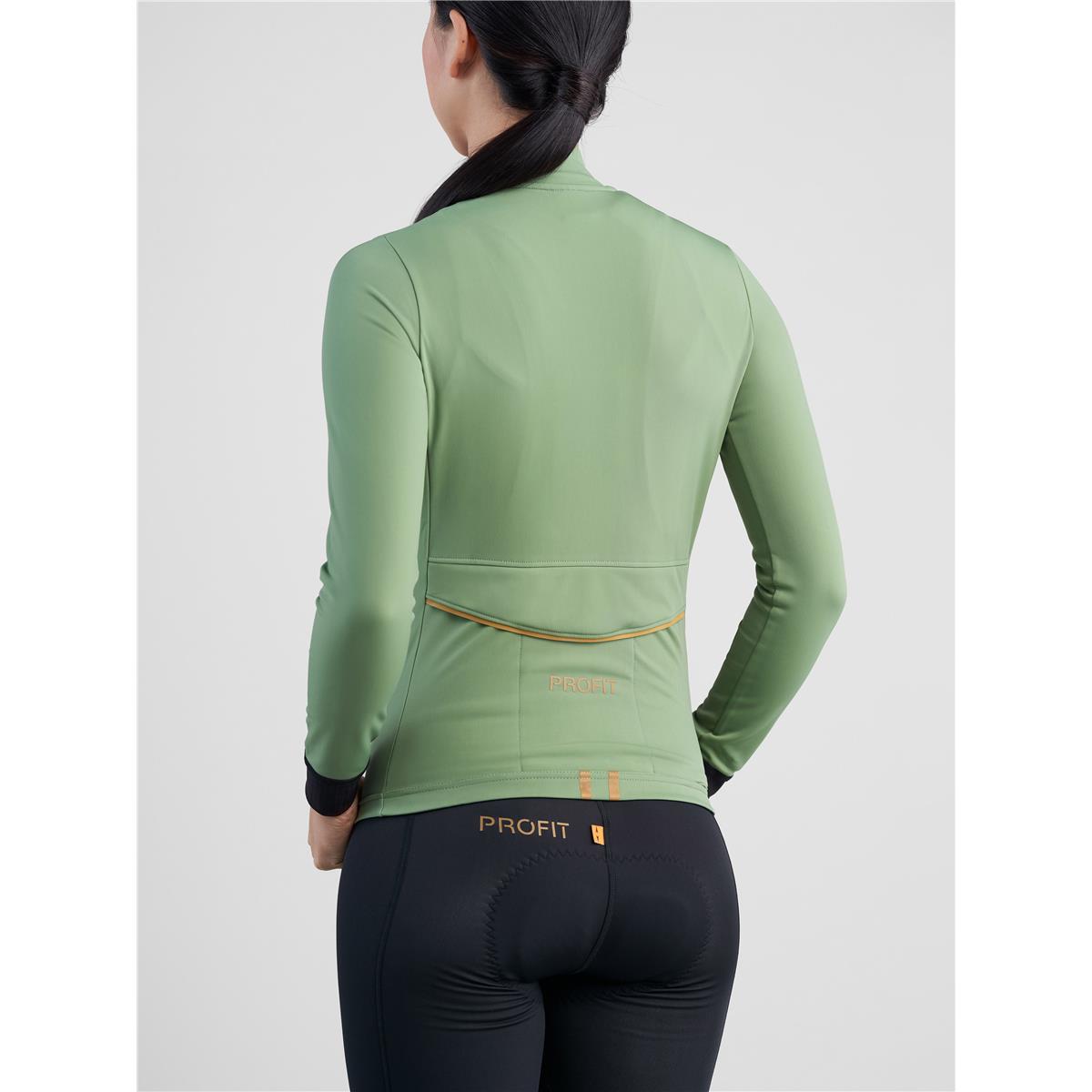 Maillot de ciclismo mujer Profit Cold & Rain Spiuk - Verde Verde-2