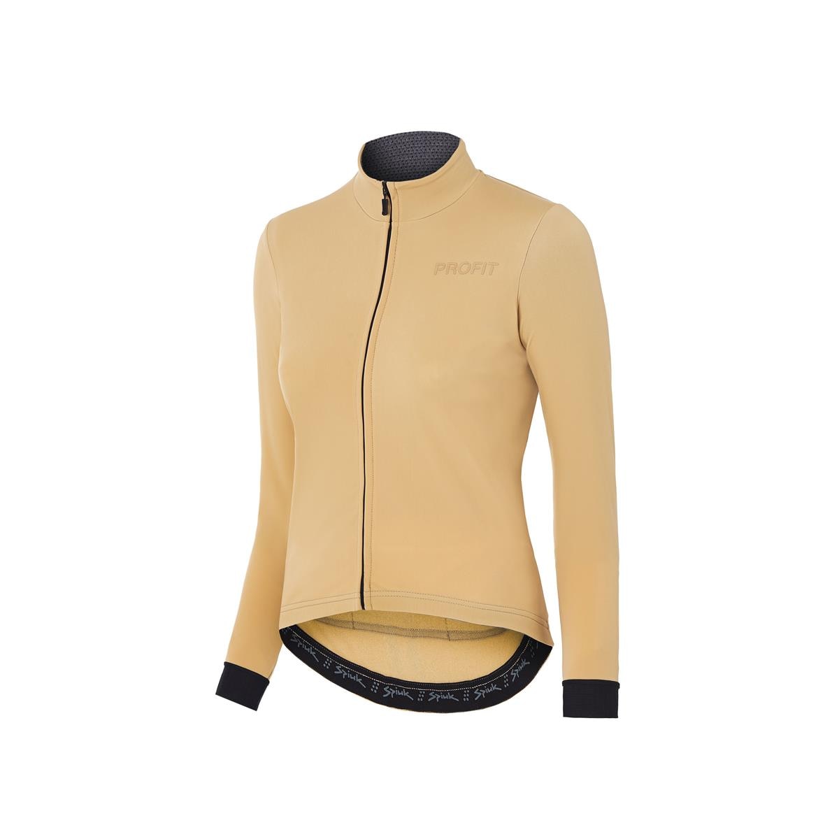 Maillot de ciclismo mujer Profit Cold & Rain Spiuk - Crema Crema-1