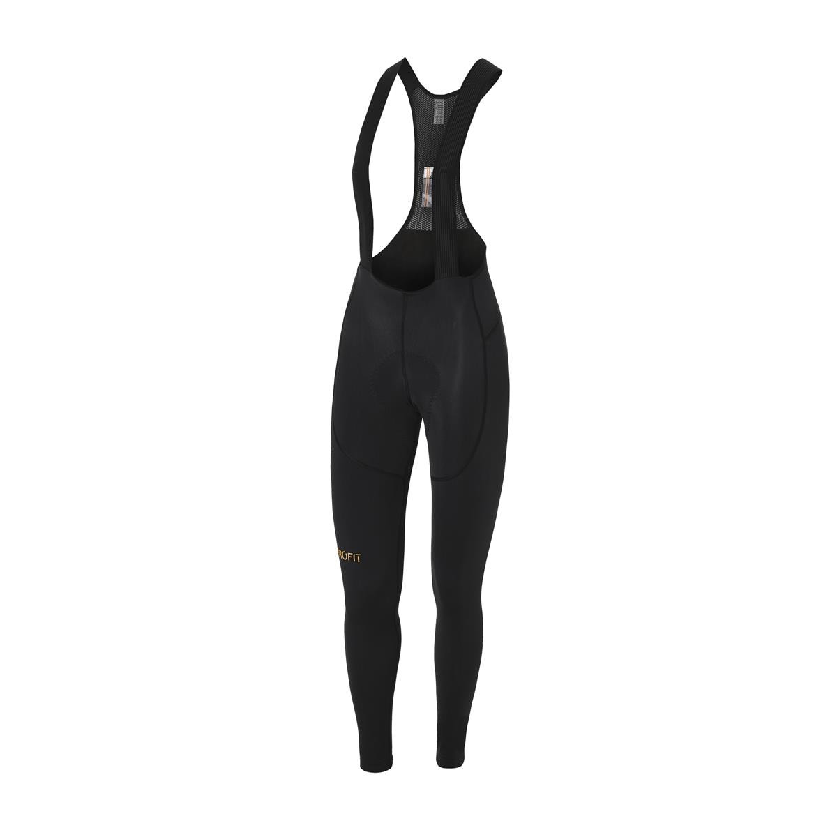 Spiuk Culote largo de ciclismo mujer Profit Cold & Rain Negro