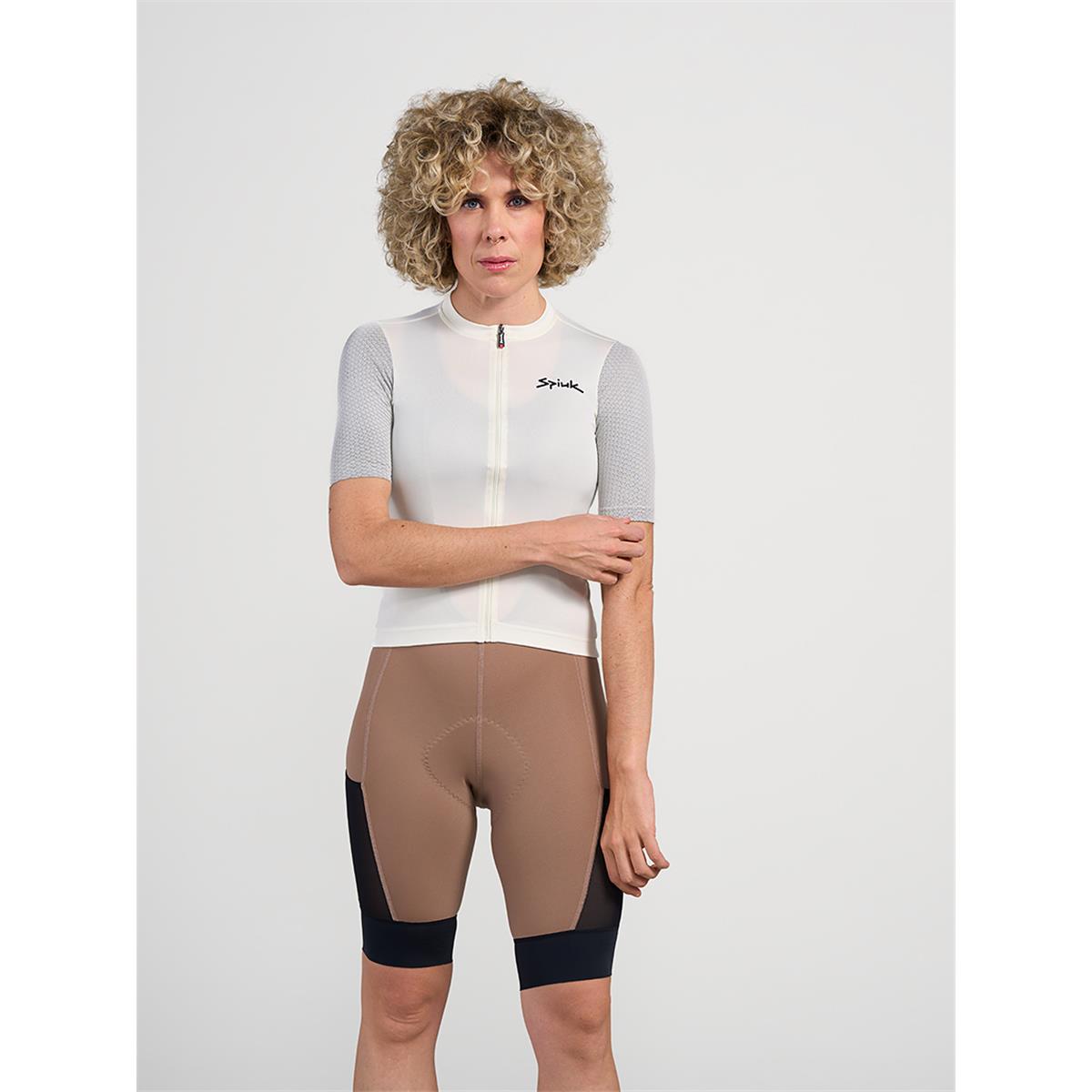 Culote corto de ciclismo mujer All Terrain Gravel Spiuk - Crema Crema-2