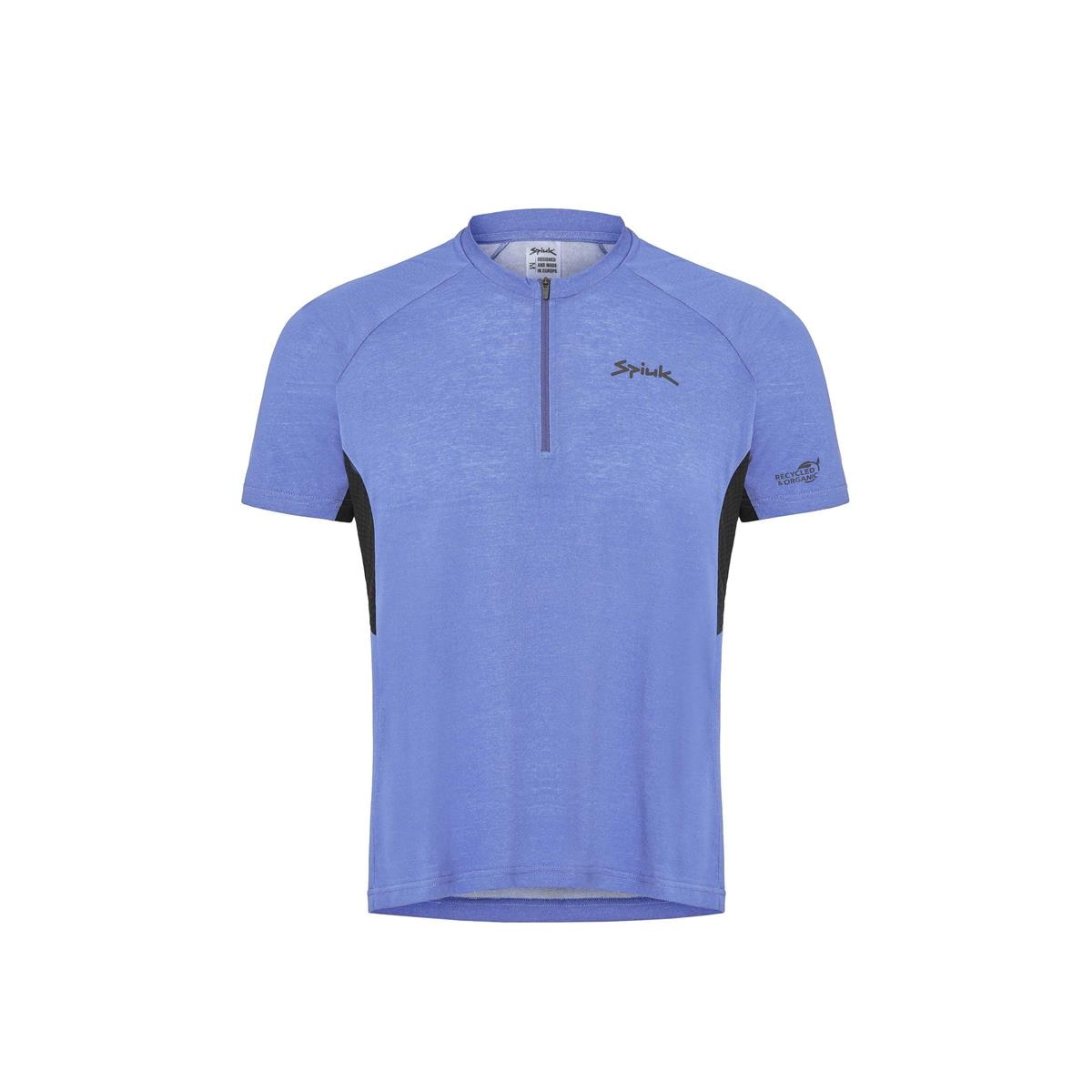 Spiuk Camiseta de ciclismo unisex All Terrain Gravel Azul