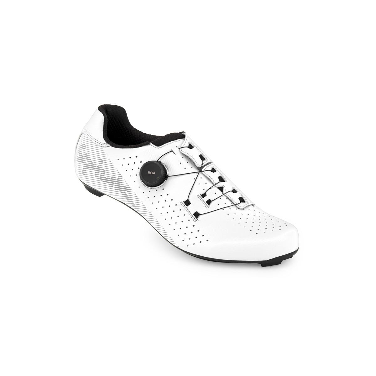 Zapatillas de ciclismo de carretera carbono unisex Bruma Spiuk - Blanco / Negro Blanco / Negro-1