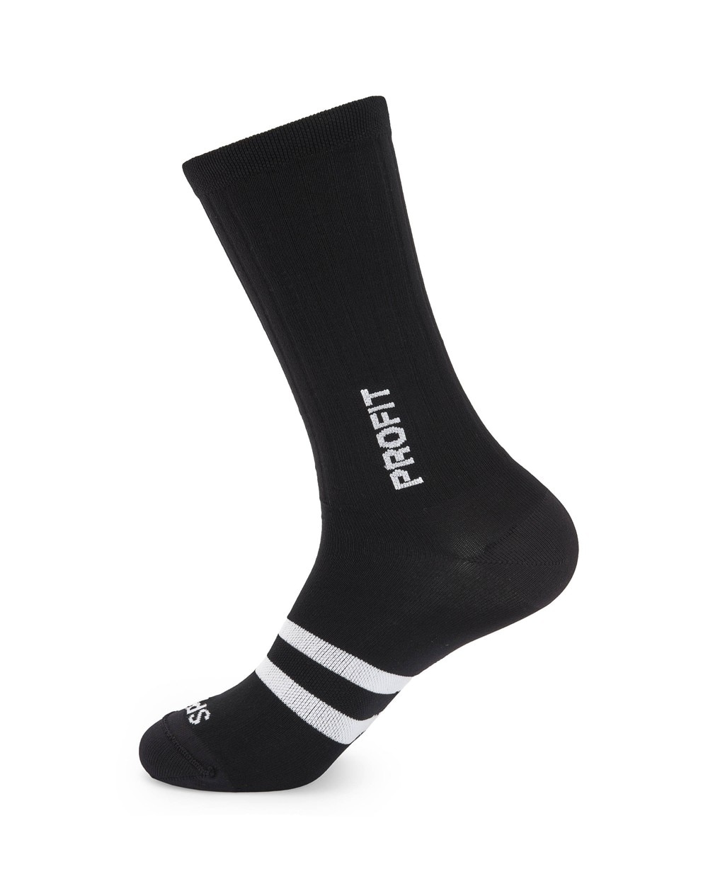 Spiuk Calcetín de ciclismo unisex Profit largo Negro