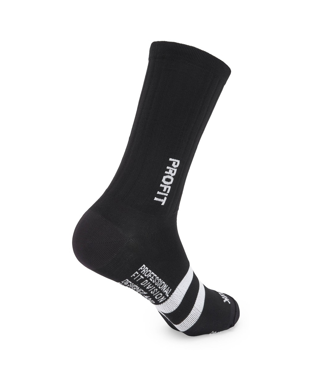 Imagen 2 de Calcetín de ciclismo unisex Profit largo Spiuk - Negro Negro