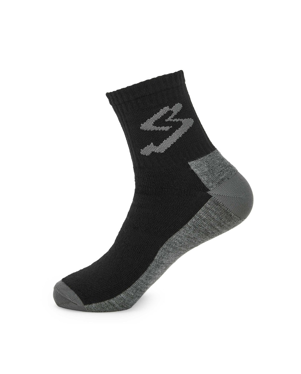 Spiuk Calcetines de ciclismo unisex Top Ten Winter medio Negro