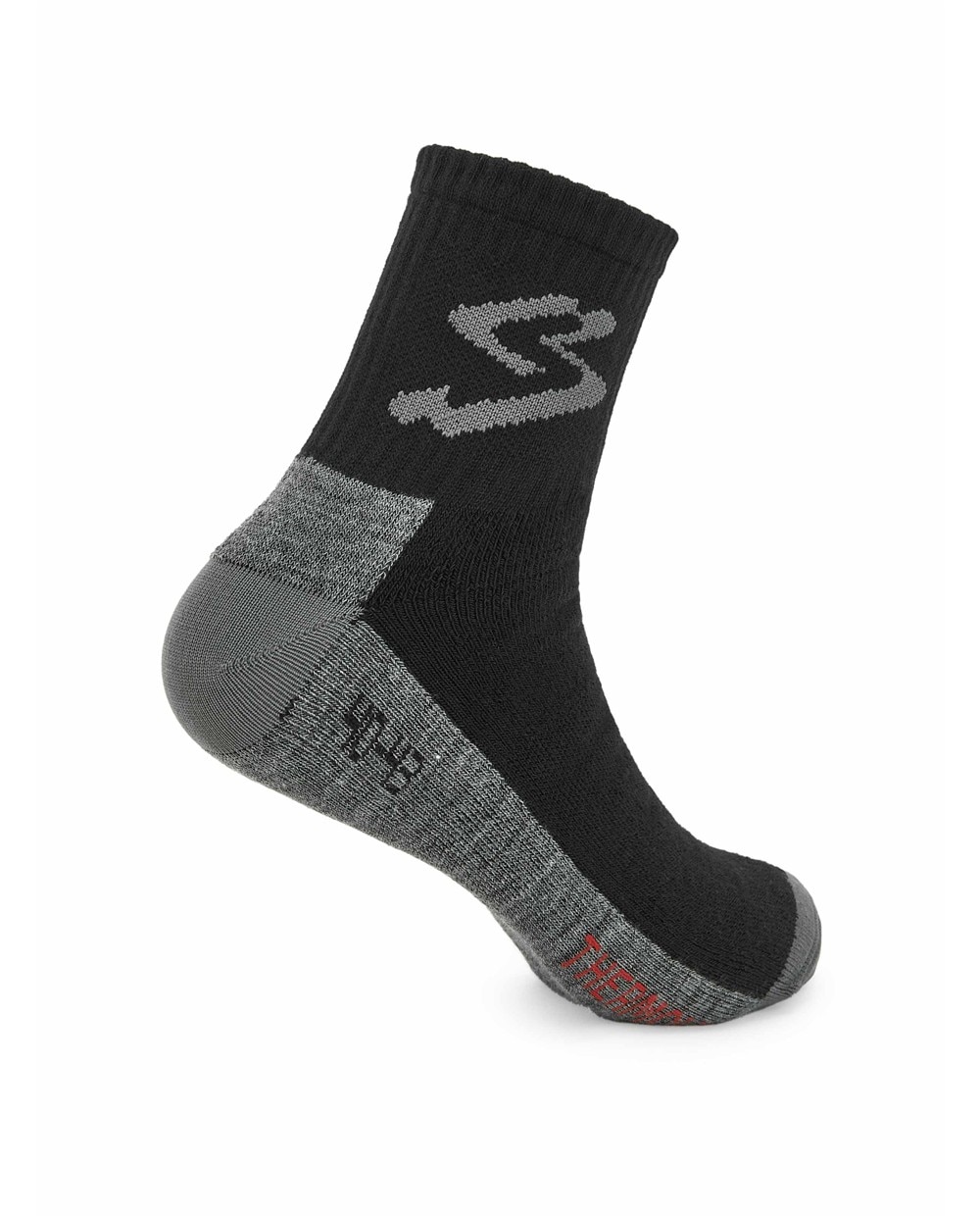 Imagen 2 de Calcetín de ciclismo unisex Top Ten Winter medio 2024 Spiuk - Negro Negro