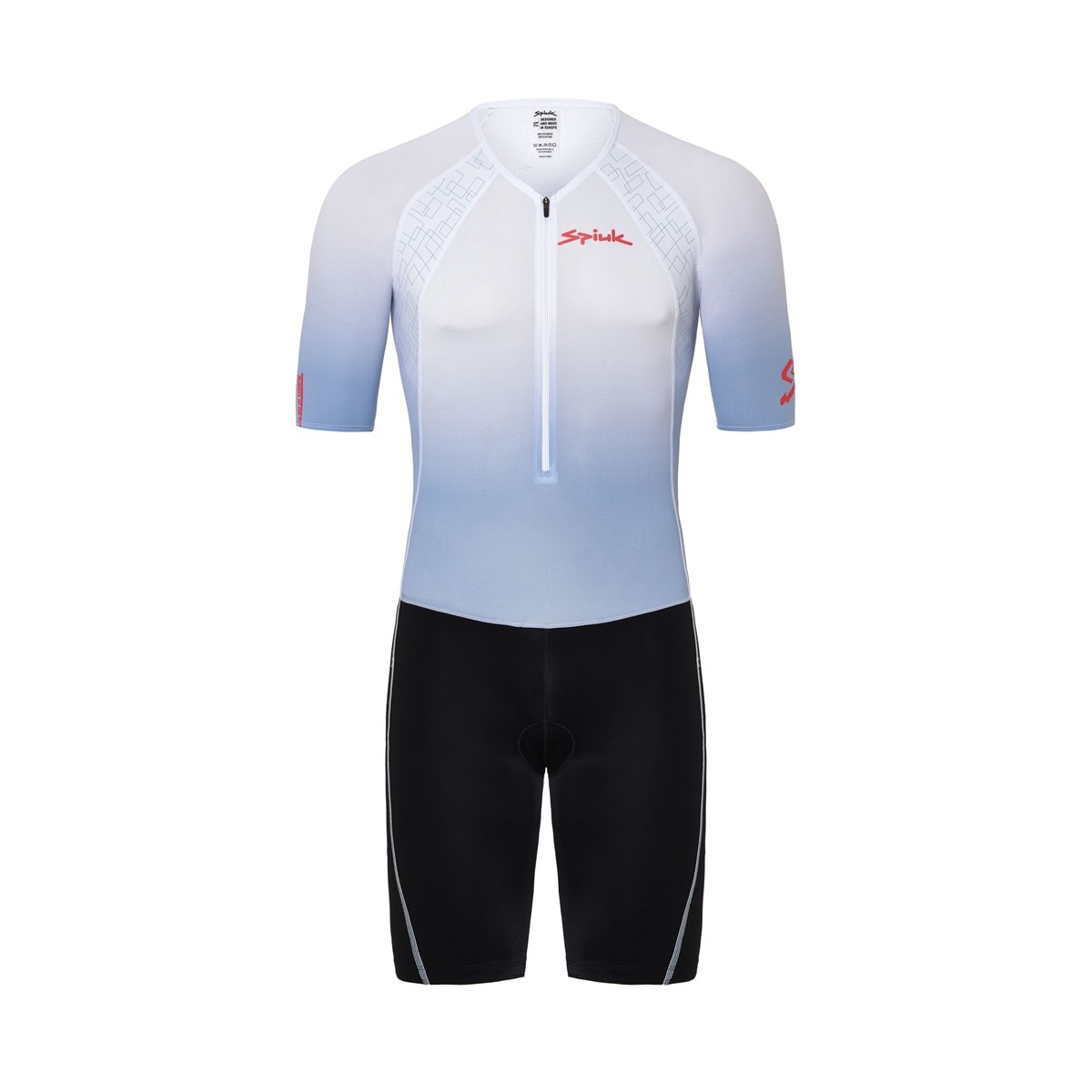 Imagen 0 de Tritraje de triatlón hombre Max Spiuk Blanco / Negro