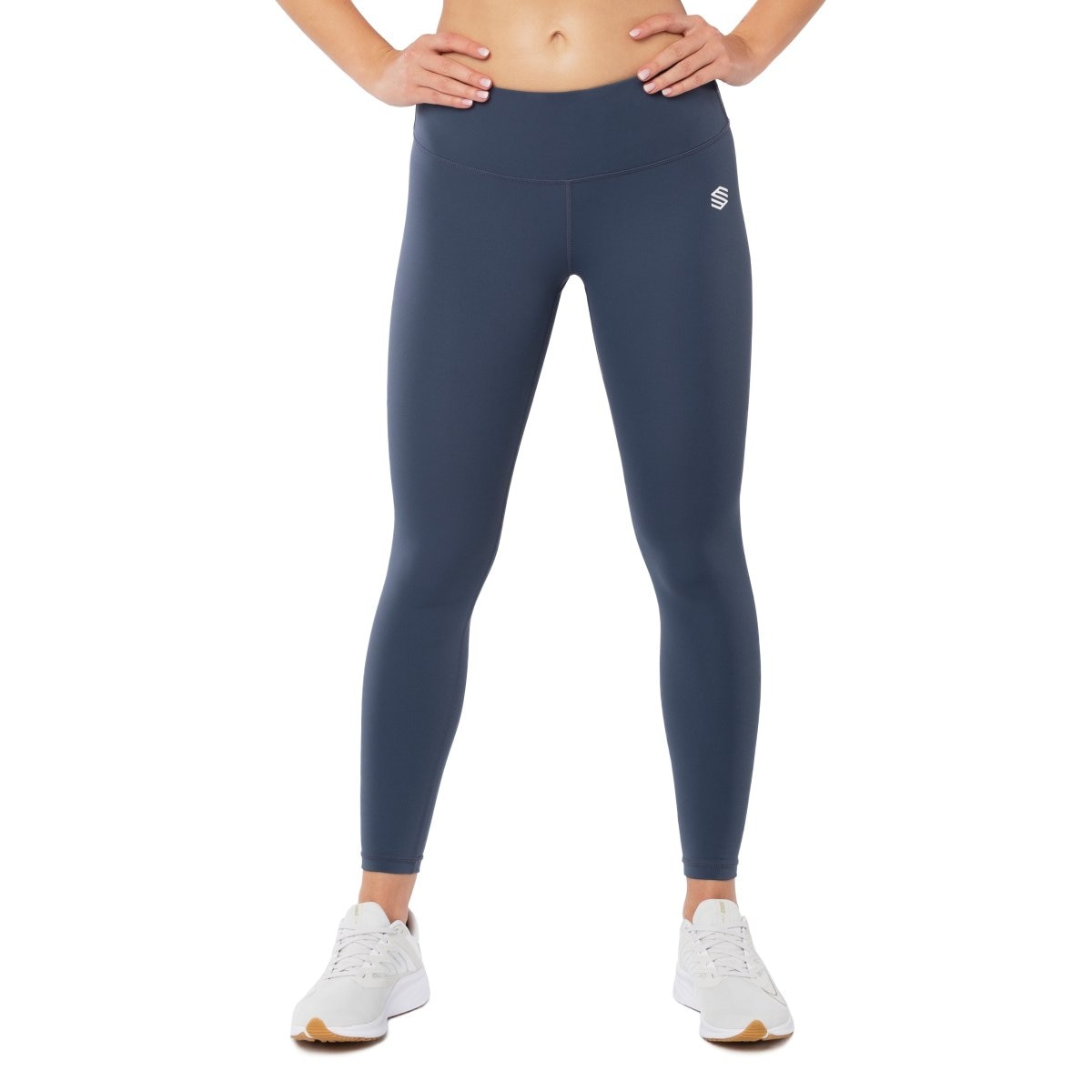 Siroko Mallas deportivas de mujer Fitness-LeggingsMC-W Azul marino