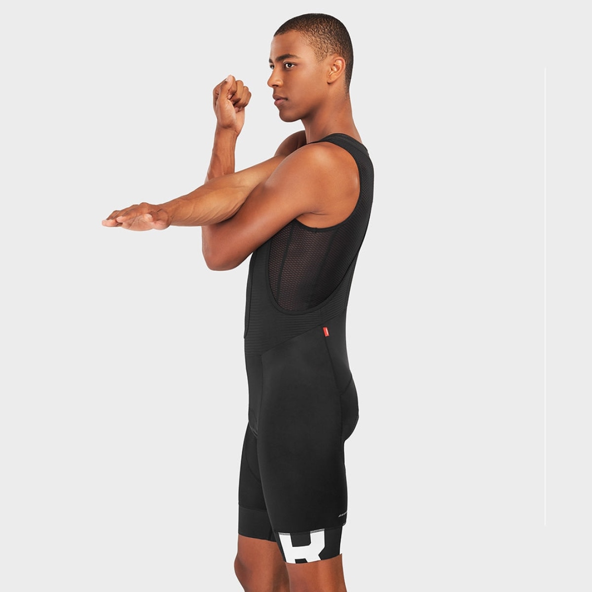 Culote corto ciclismo de hombre Aspen Siroko - Negro Negro-3