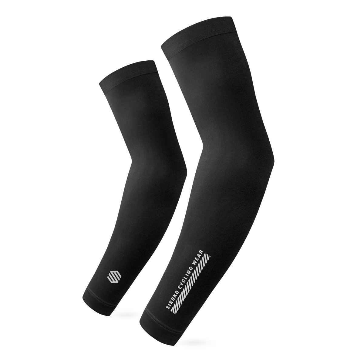 Manguitos ciclismo Manguitos Climatik Siroko - Negro Negro-1