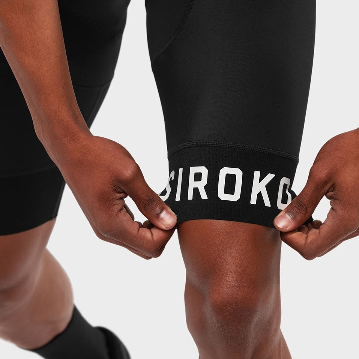 Culote corto ciclismo de hombre BX Squadra Siroko Negro Negro-5