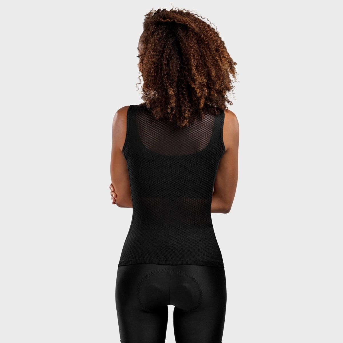 Camiseta interior ciclismo mujer Siroko - Negro Negro-2