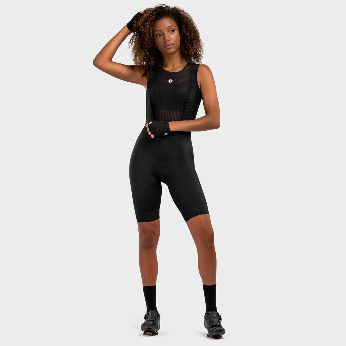 Camiseta interior ciclismo mujer Siroko - Negro Negro-4