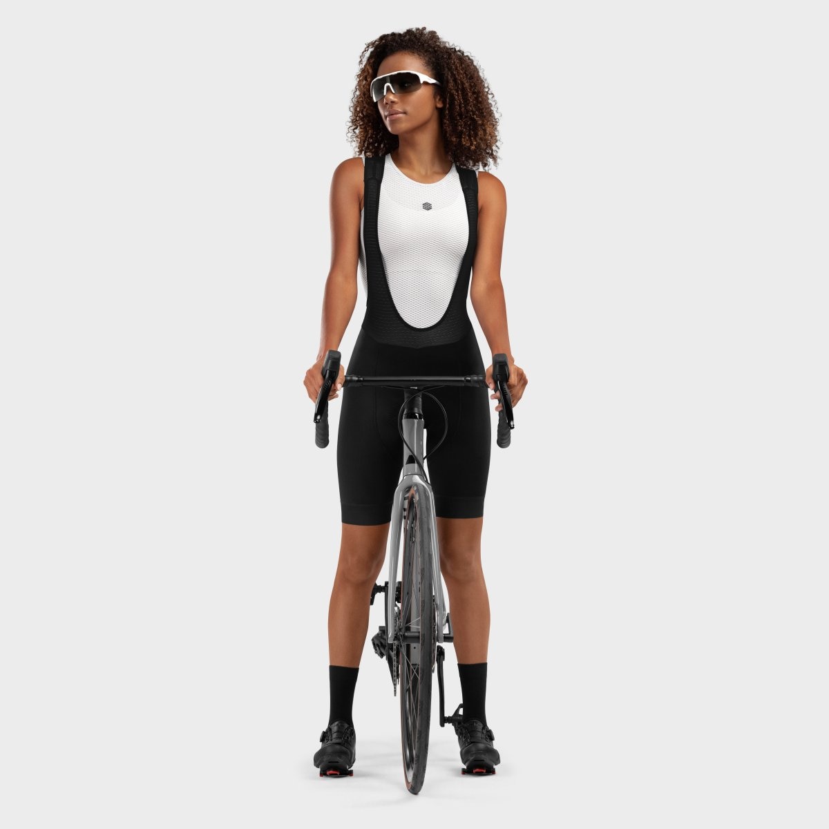 Camiseta interior ciclismo mujer Siroko - Rosa Blanco-4