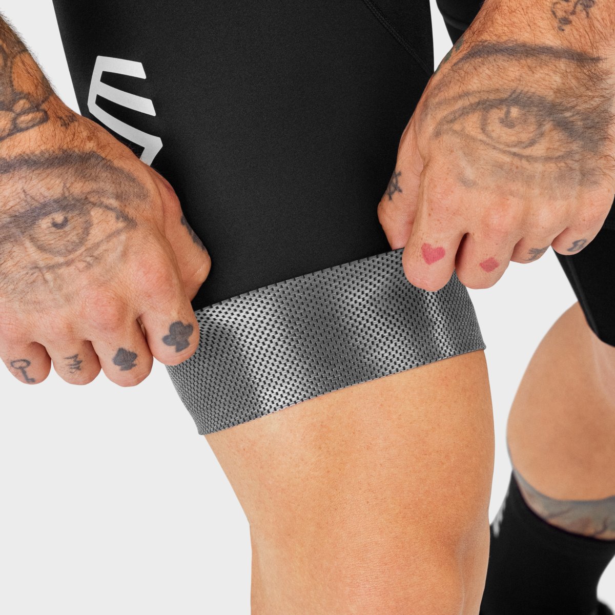 Culote corto ciclismo de hombre BX Resistance Siroko - Negro Negro-5