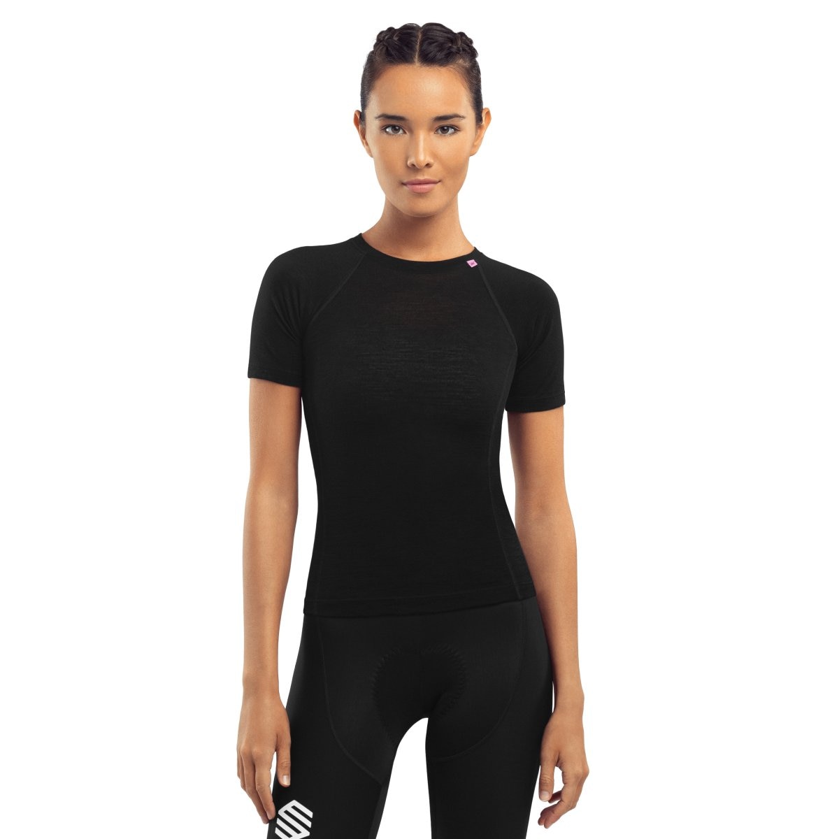 Siroko Camiseta interior lana de mujer SRX Premium Skin Negro