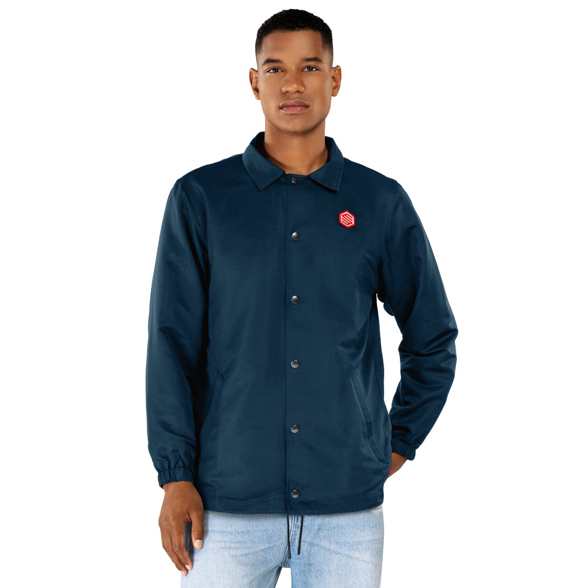 Siroko Chaqueta para de hombre Maldives Azul