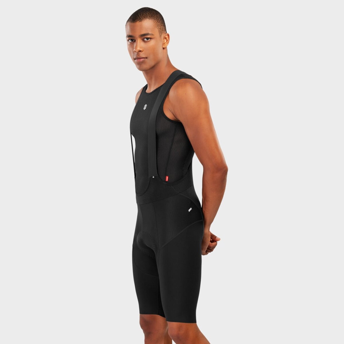 Culote corto ciclismo de hombre SRX Pro World Series Siroko - Negro Negro-3