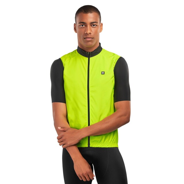 Imagen 0 de Chaleco cortavientos ciclismo de hombre V1 Langkawi Siroko