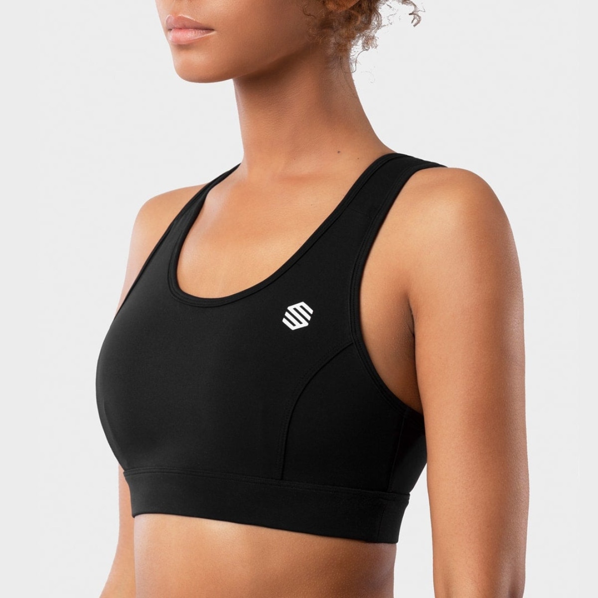 Sujetador deportivo Fitness-Bra Siroko - Negro Negro-5