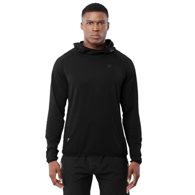 Imagen 0 de Sudadera fitness de hombre Black Square Siroko