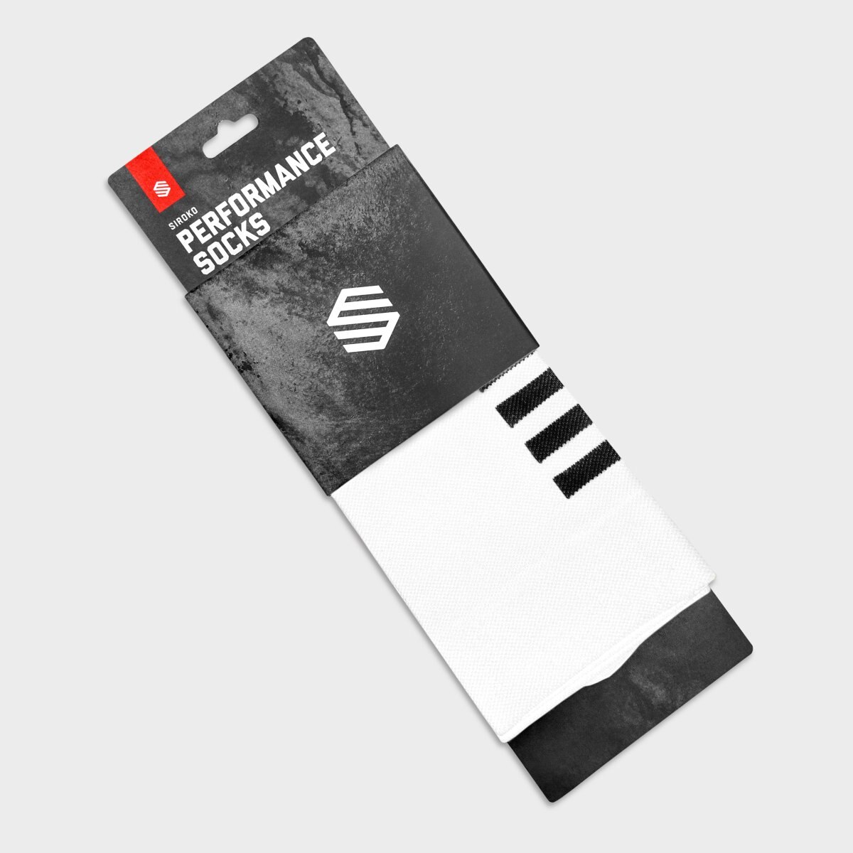 Calcetines de ciclismo S1 Siroko - Blanco Blanco-2