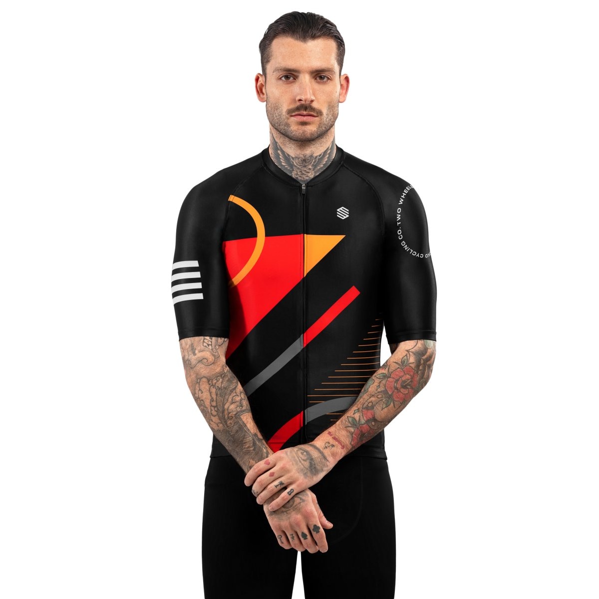 Imagen 0 de Maillot de manga corta hombre M2 Siroko Negro / Gris