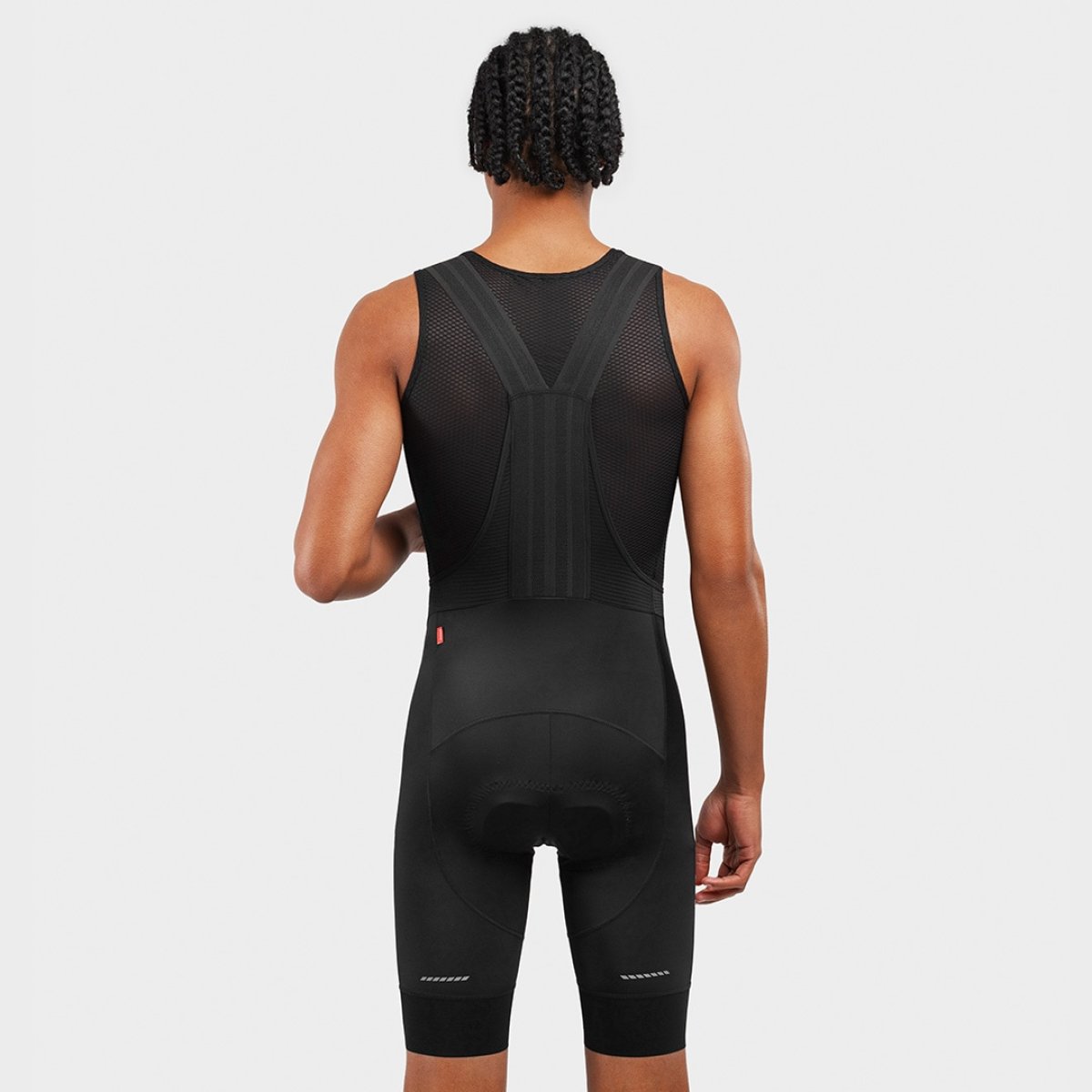 Culote corto ciclismo de hombre Flandrien Siroko - Negro Negro-2