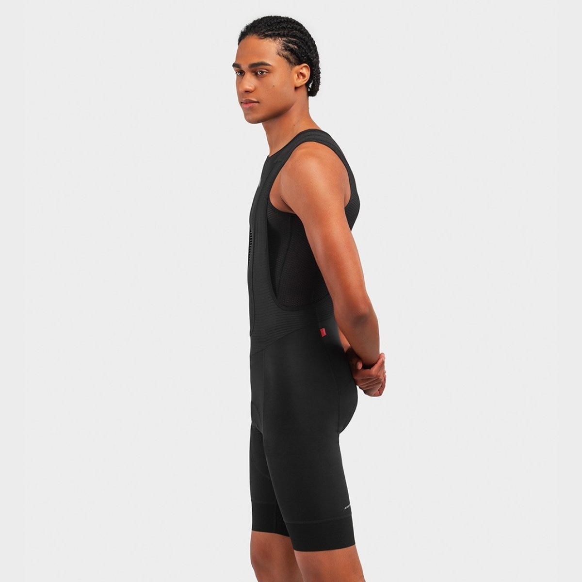 Culote corto ciclismo de hombre Flandrien Siroko - Negro Negro-3