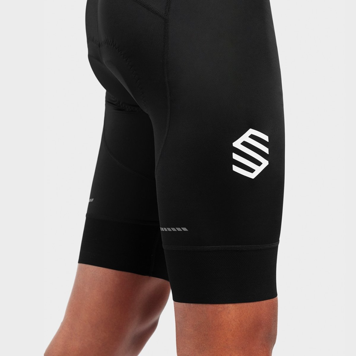 Culote corto ciclismo de hombre Flandrien Siroko - Negro Negro-5