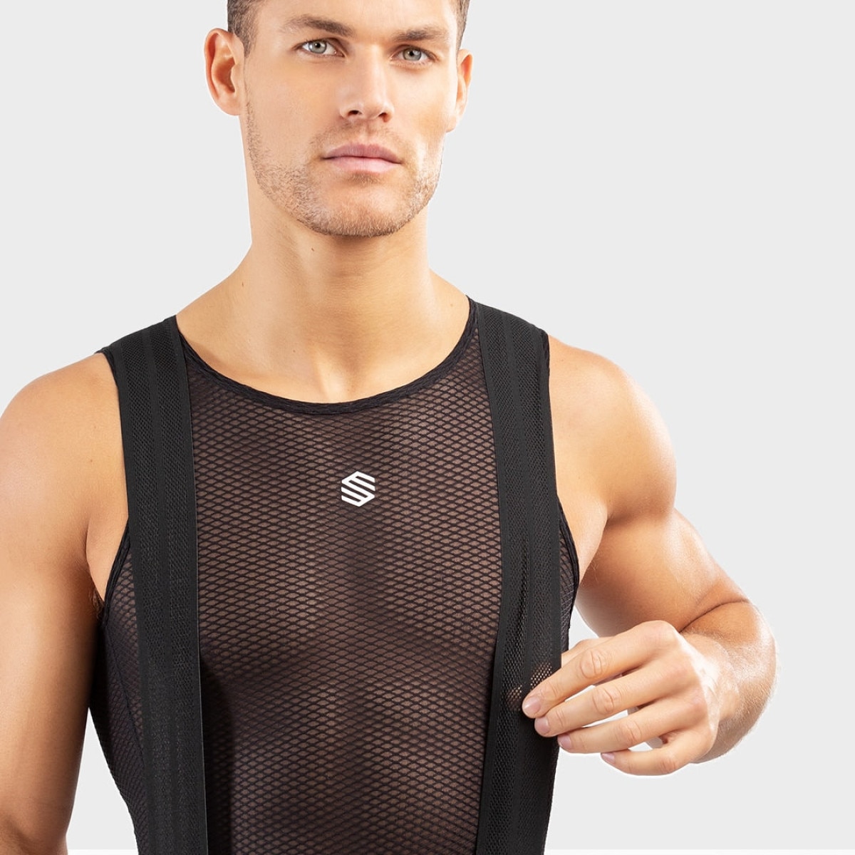 Culote corto ciclismo de hombre BX Bionaz Siroko - Rojo Rojo-6