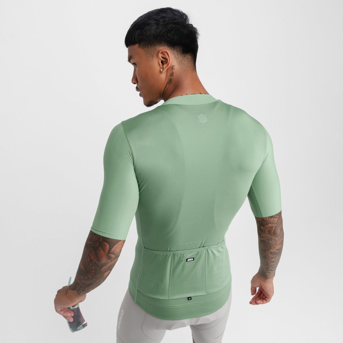 Maillot de manga corta hombre ultraligero SRX Siroko - Verde Verde-2
