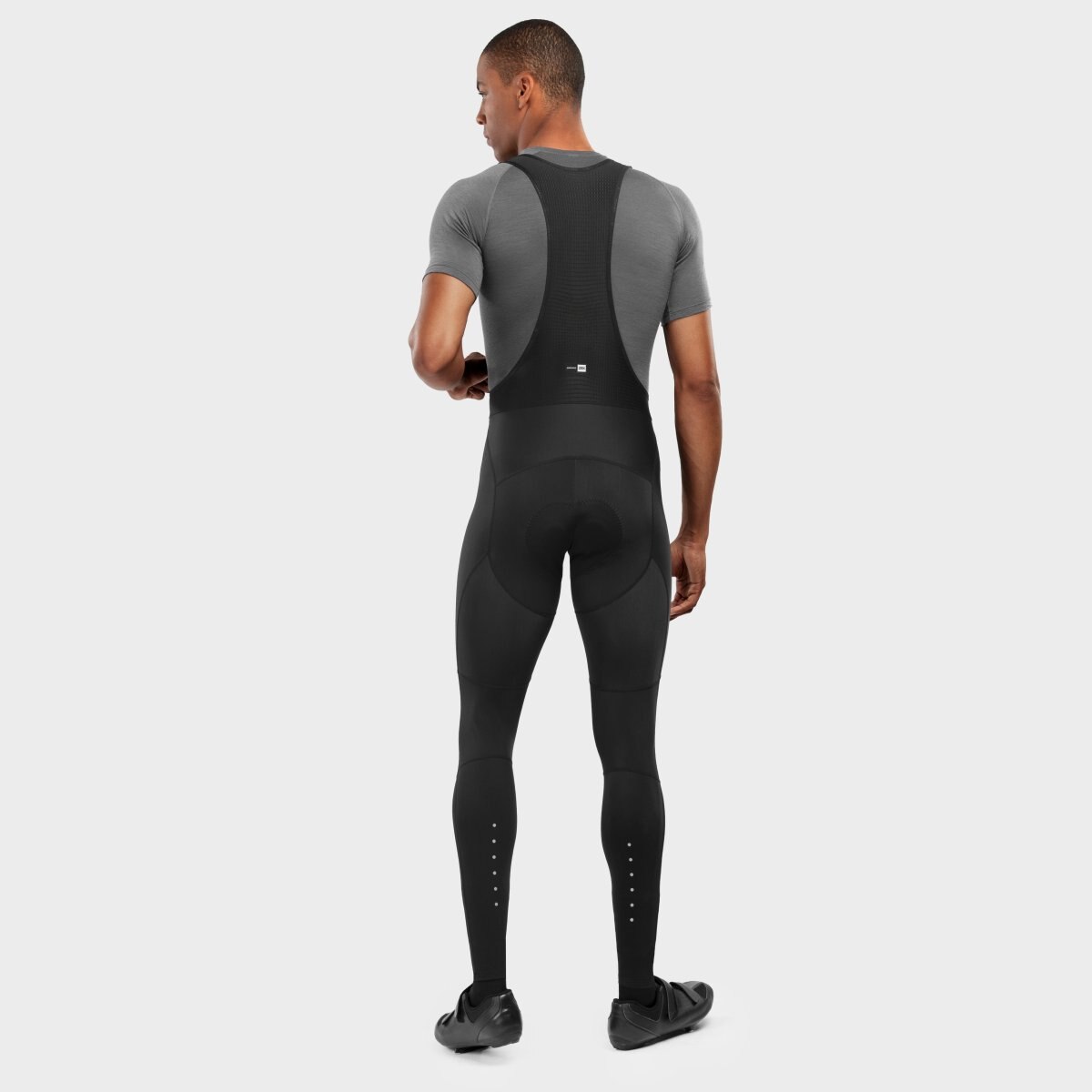 Culote largo ciclismo hombre SRX Supreme Siroko - Negro Negro-3