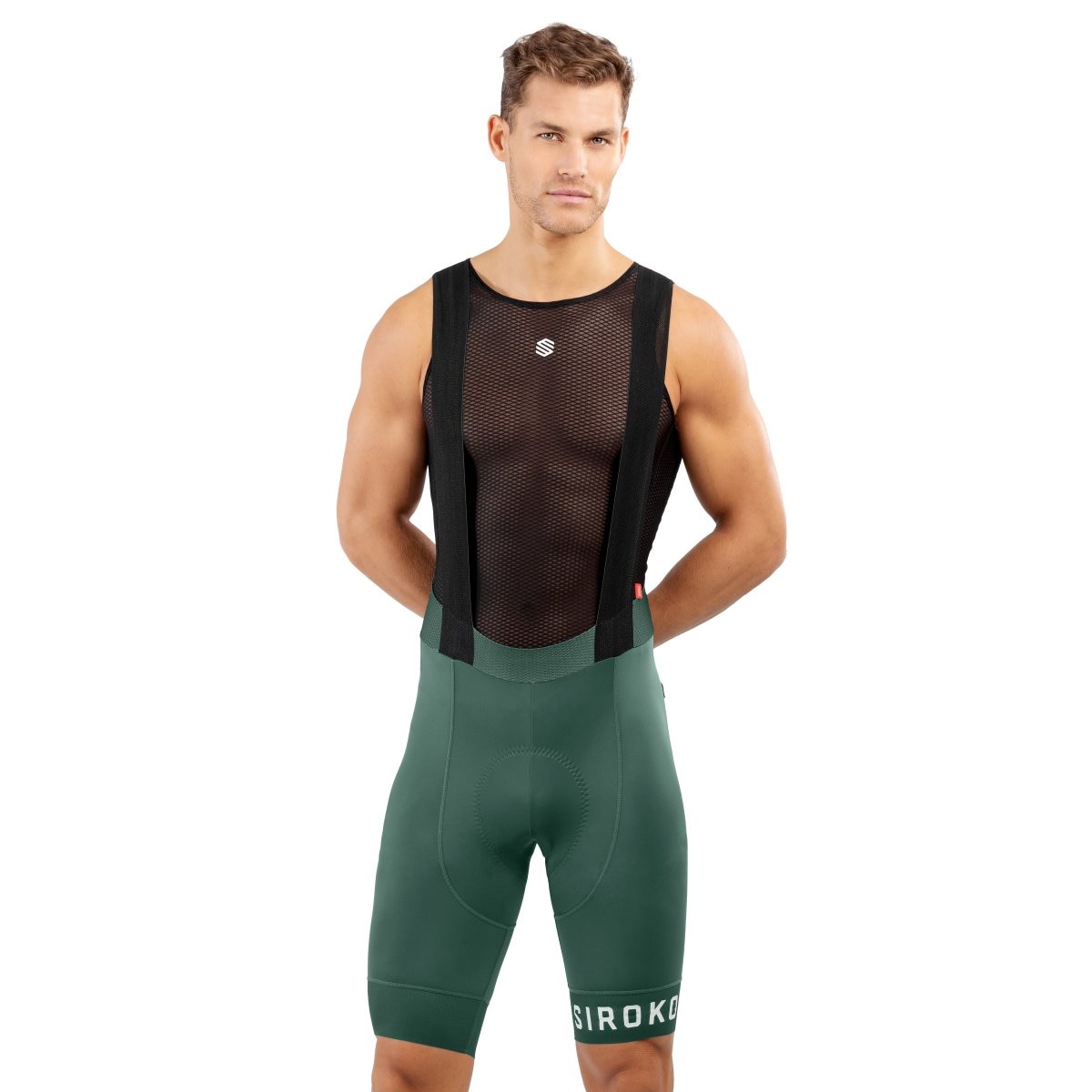 Monton PRO Speeda Heren Fietsbroek (Groen