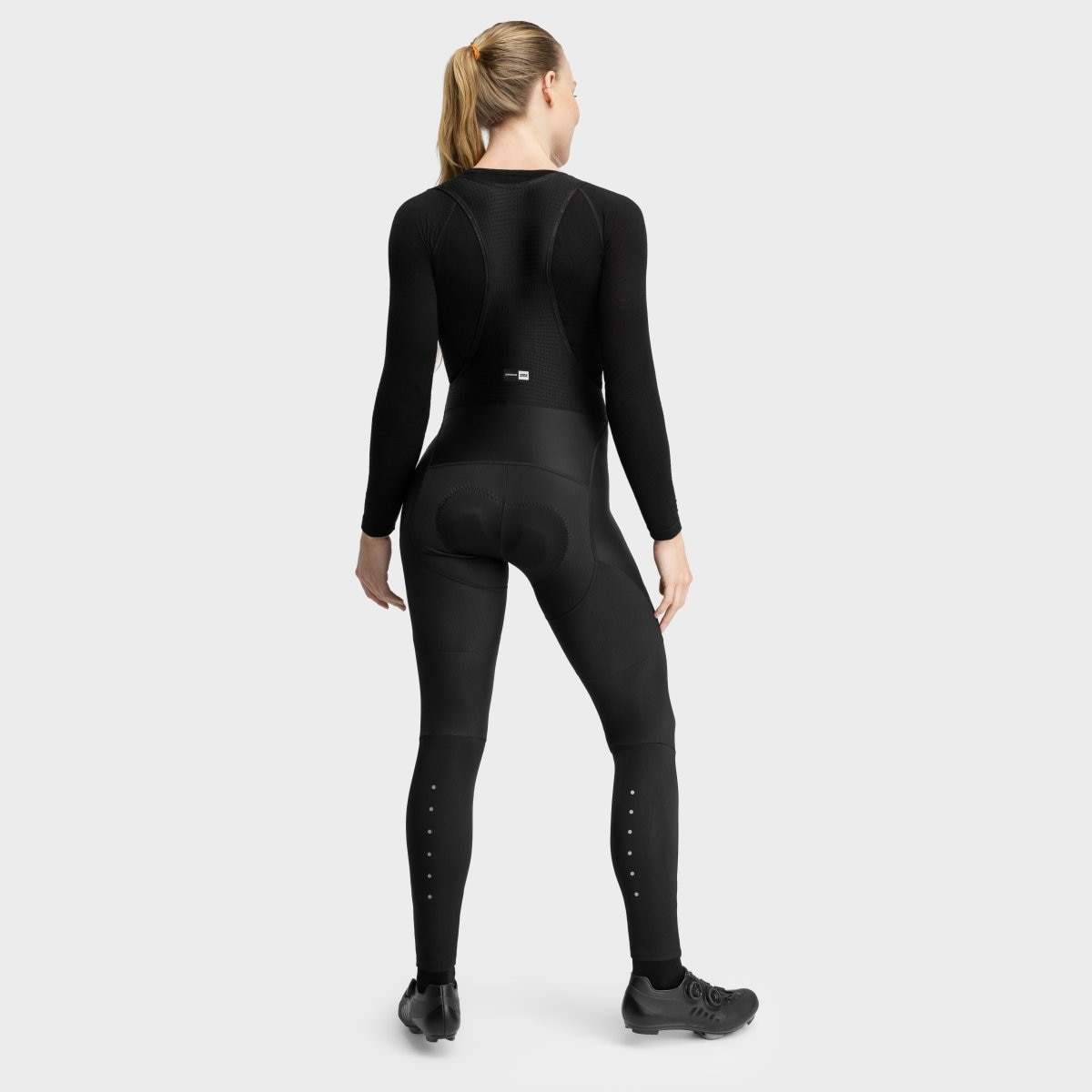 Culote largo ciclismo mujer SRX Premier Siroko - Negro Negro-2