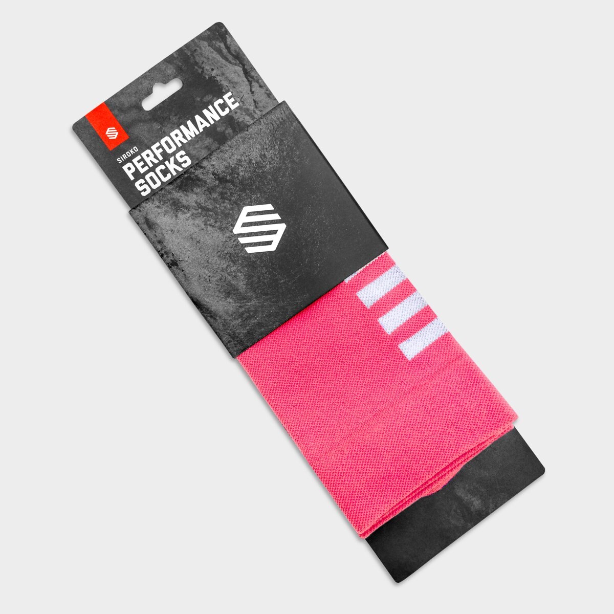 Calcetines de ciclismo S1 Siroko - Rosa Rosa-3