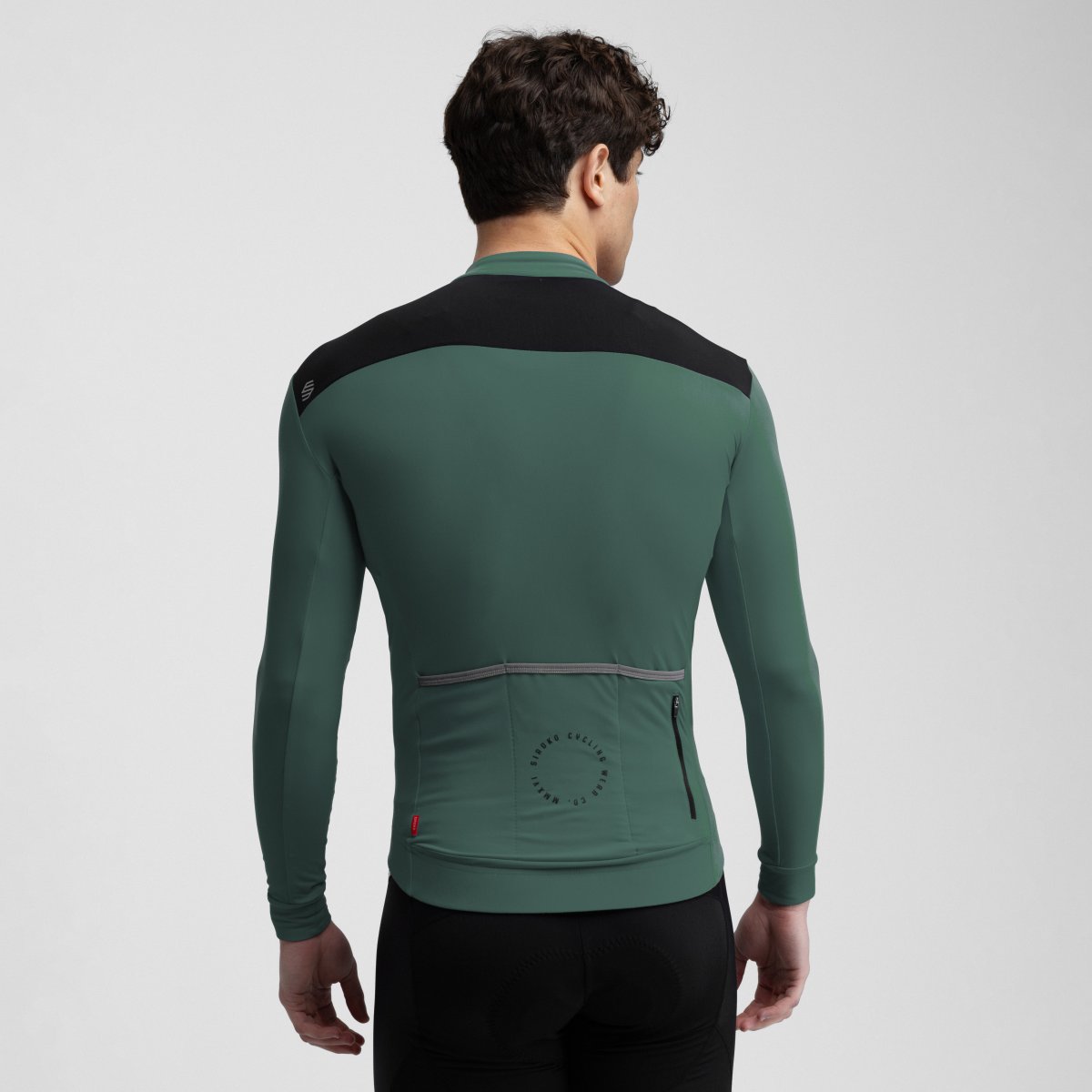 Maillot ciclismo térmico hombre SRX M4 Siroko - Verde Verde-2
