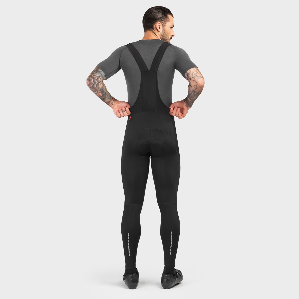 Culote largo ciclismo de hombre Tech-B1 Siroko - Negro Negro-3
