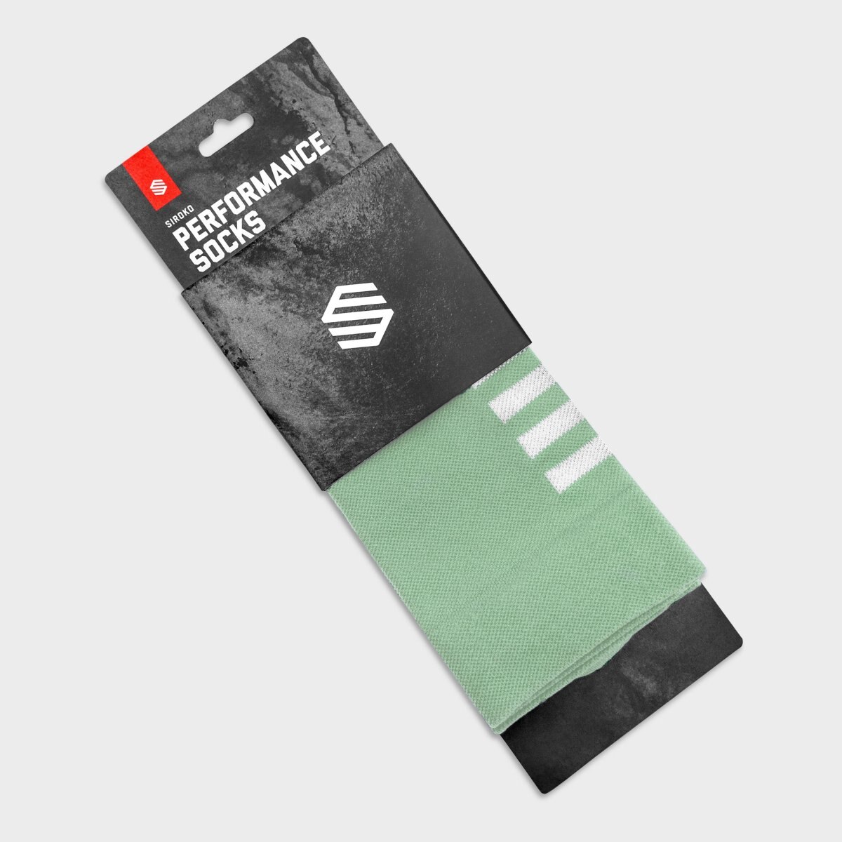 Calcetines de ciclismo S1 Siroko - Verde claro Verde claro-3
