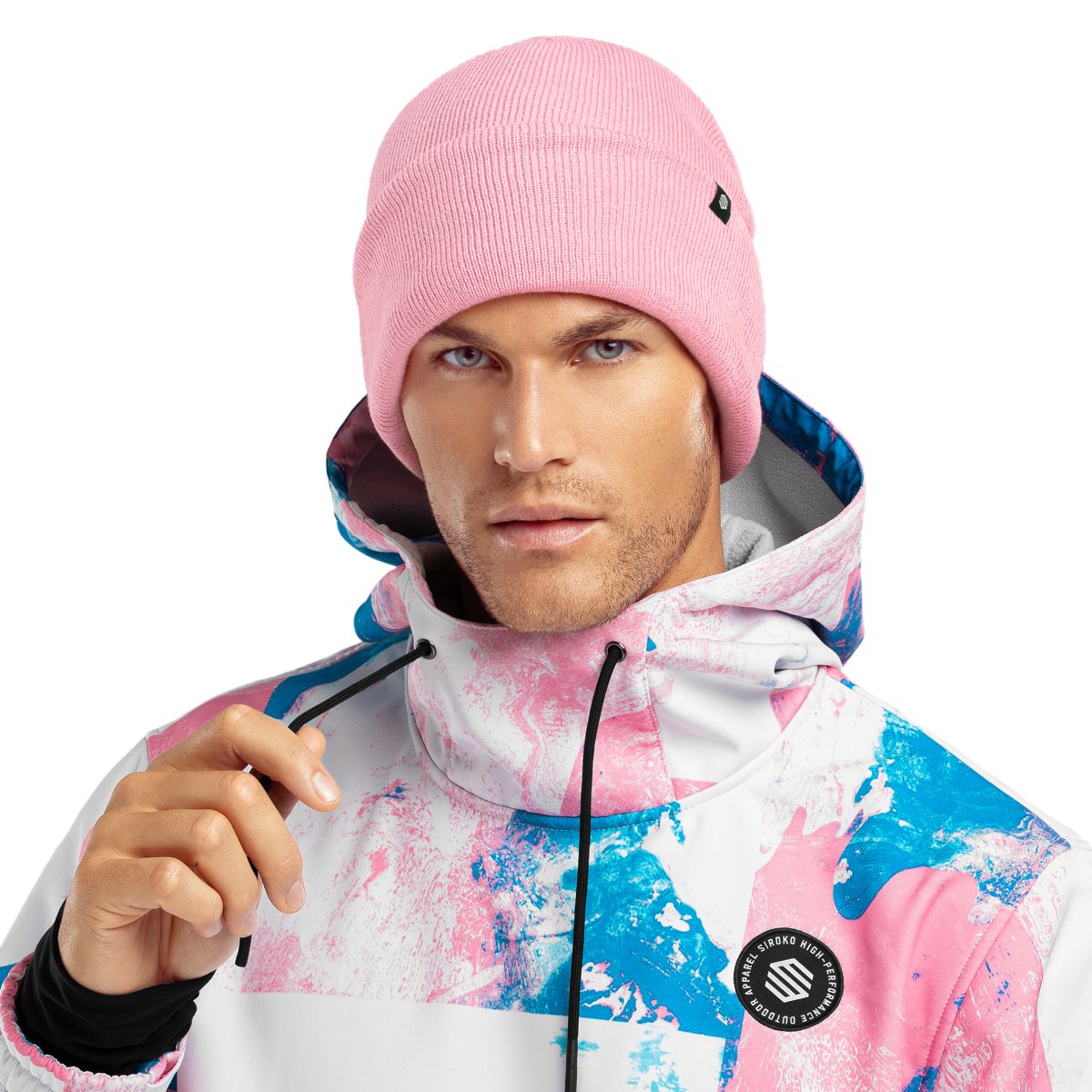 Imagen 0 de Gorro de invierno Snowflake Pink Siroko Rosa
