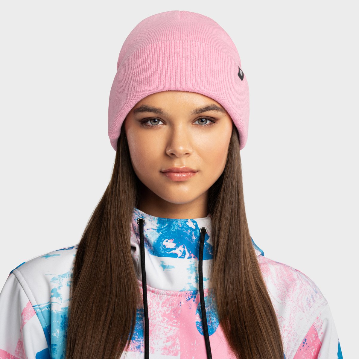 Gorro de invierno Snowflake Pink Siroko - Rosa Rosa-4