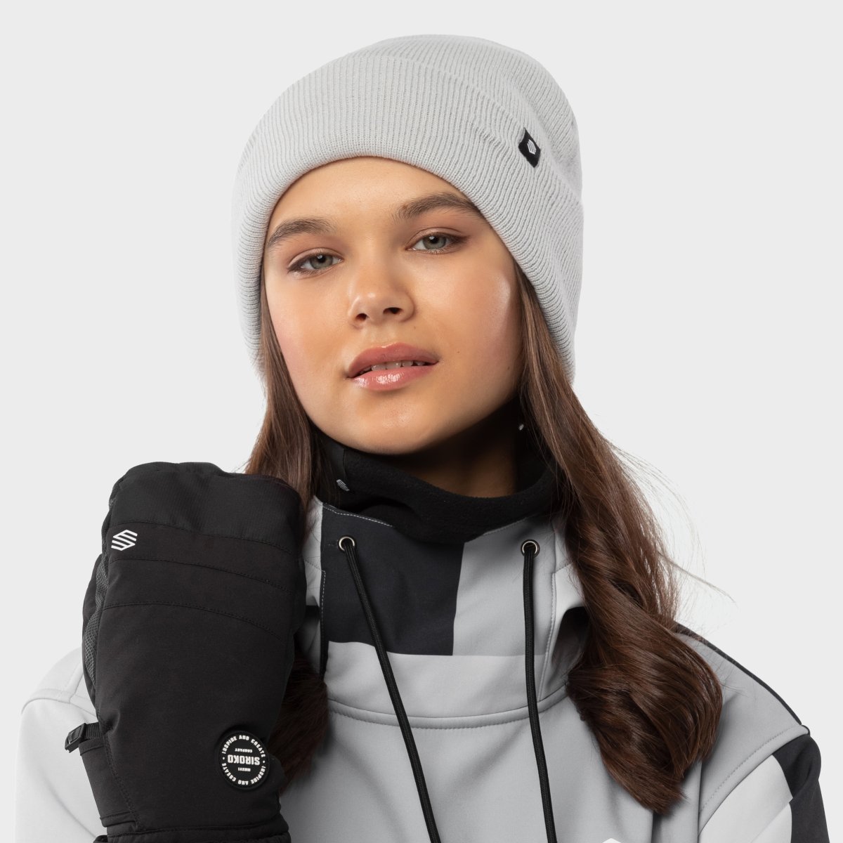 Imagen 3 de Gorro de invierno Snowflake Gray Siroko - Gris Gris