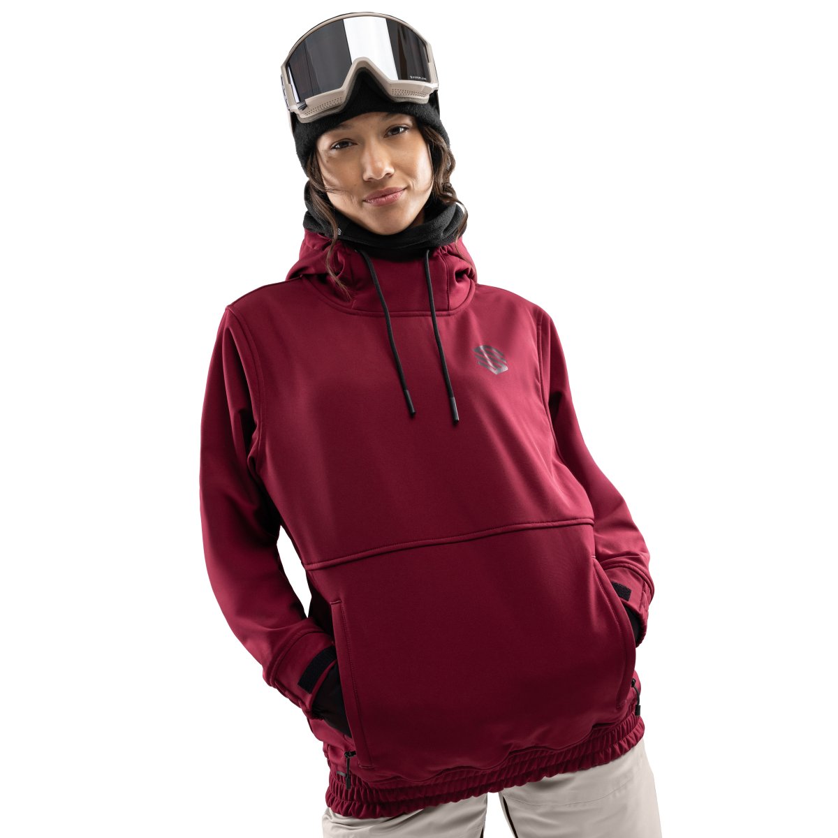 Imagen 0 de Chaqueta para snowboard/esquí mujer W1-W Siroko Rojo