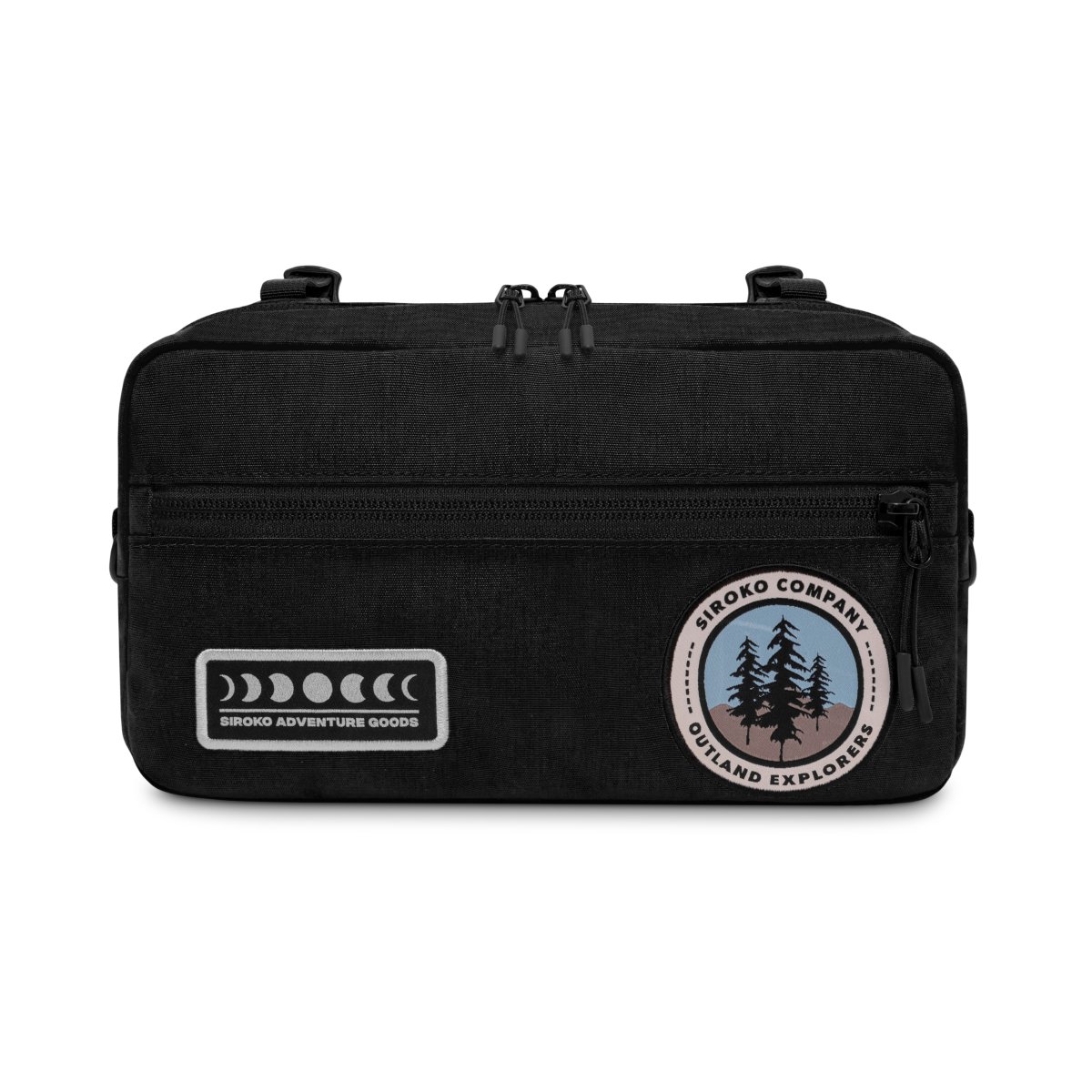 Imagen 0 de Bolsa de manillar para gravel Rainforest Siroko Negro