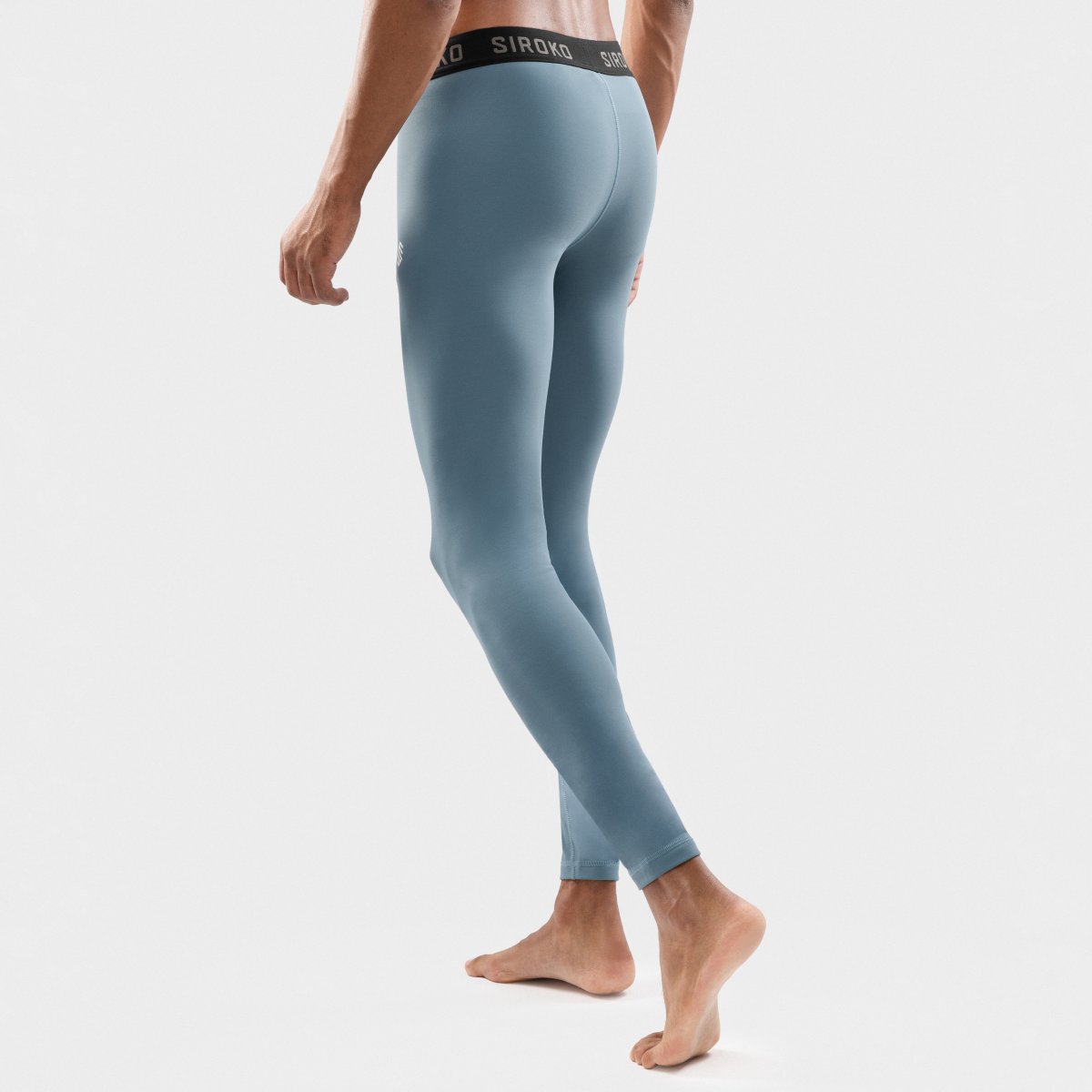 Leggings térmicos de hombre Siroko - Azul Azul-2