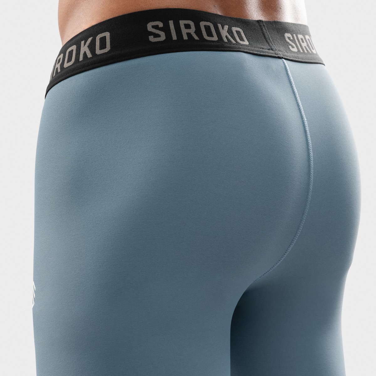 Leggings térmicos de hombre Siroko - Azul Azul-4