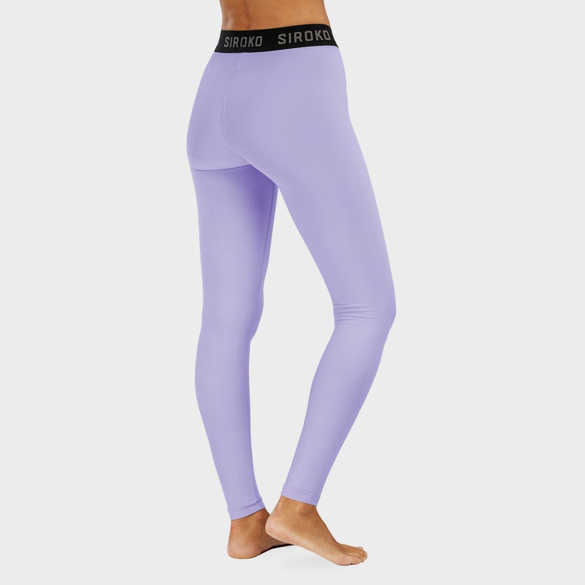 Leggings térmicos de mujer Siroko - Lila Lila-2